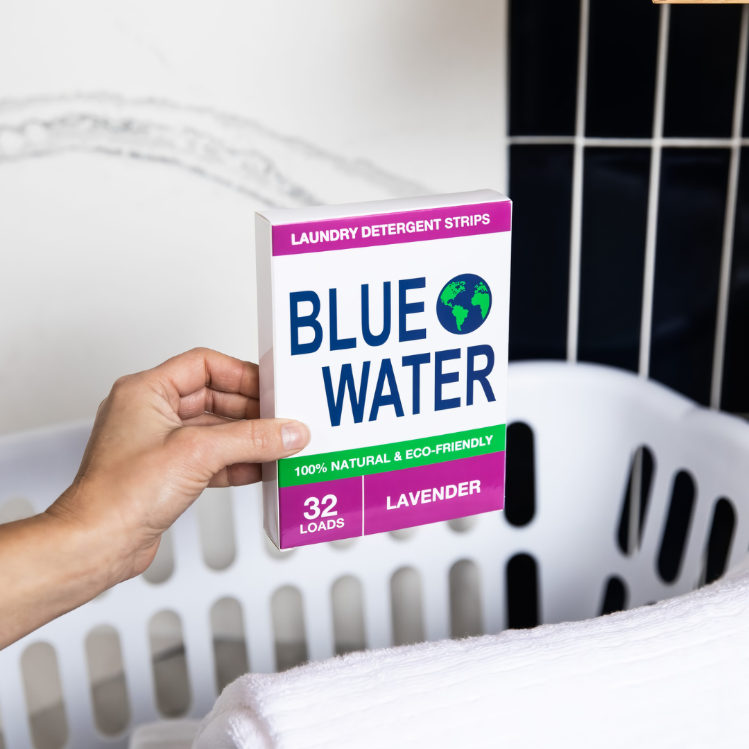 Blue Water’s Laundry Detergent Sheets Are Plastic-Free